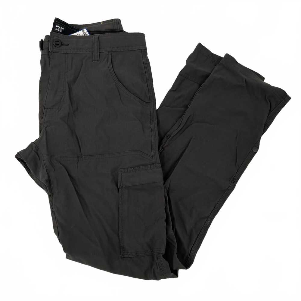 Prana Men Cargo Pants Slim Fit | Gray, Regular 34